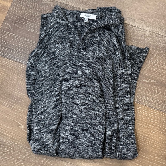 Madewell Charcoal Open Front Cardigan - Picture 9 of 9